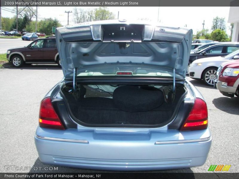 Light Ice Blue Metallic / Medium Light Stone 2009 Mercury Grand Marquis LS