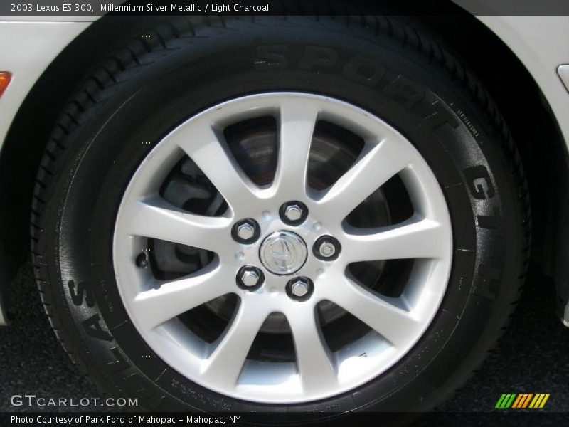 Millennium Silver Metallic / Light Charcoal 2003 Lexus ES 300