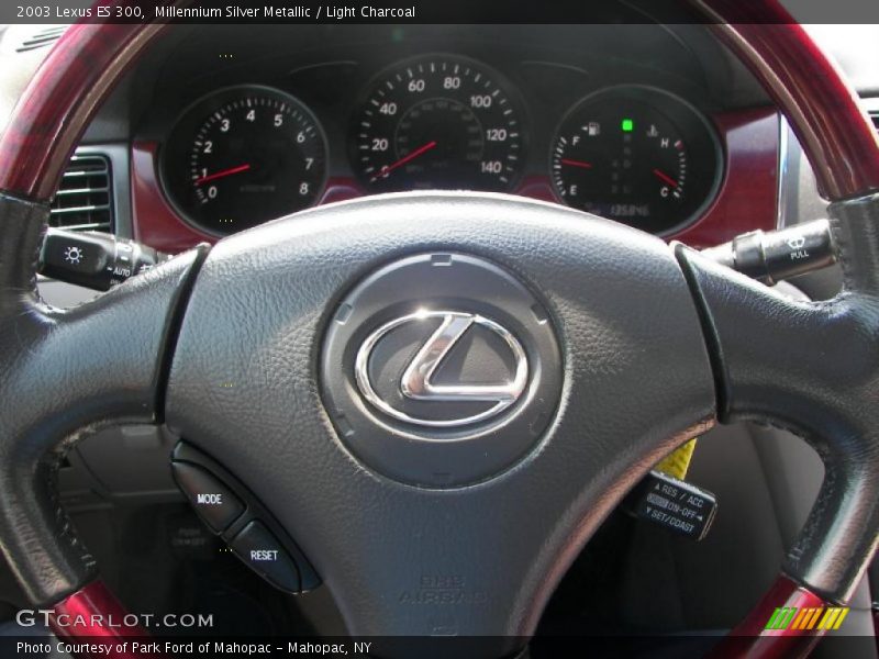 Millennium Silver Metallic / Light Charcoal 2003 Lexus ES 300