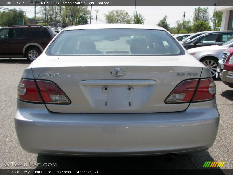 Millennium Silver Metallic / Light Charcoal 2003 Lexus ES 300