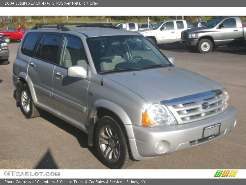 Silky Silver Metallic / Gray 2004 Suzuki XL7 LX 4x4