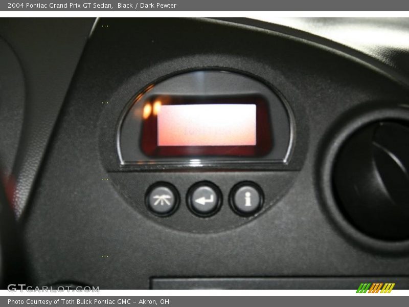 Black / Dark Pewter 2004 Pontiac Grand Prix GT Sedan