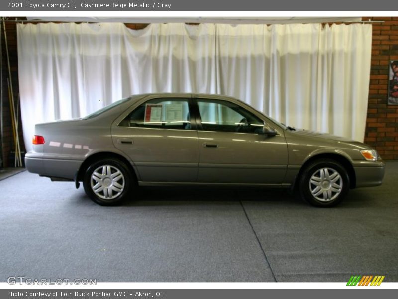 Cashmere Beige Metallic / Gray 2001 Toyota Camry CE