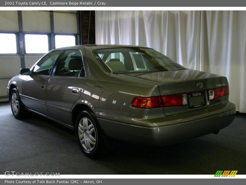 Cashmere Beige Metallic / Gray 2001 Toyota Camry CE