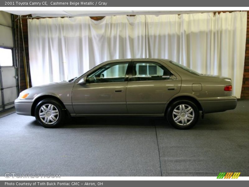 Cashmere Beige Metallic / Gray 2001 Toyota Camry CE