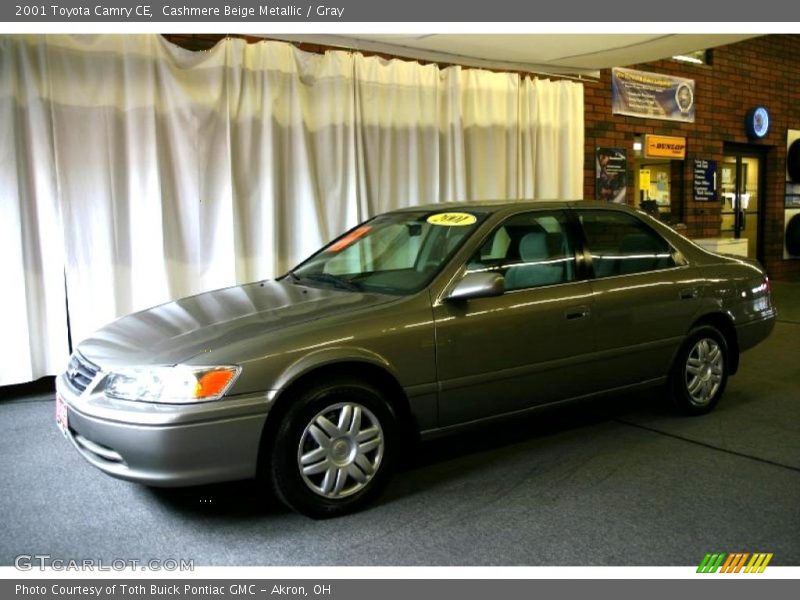 Cashmere Beige Metallic / Gray 2001 Toyota Camry CE