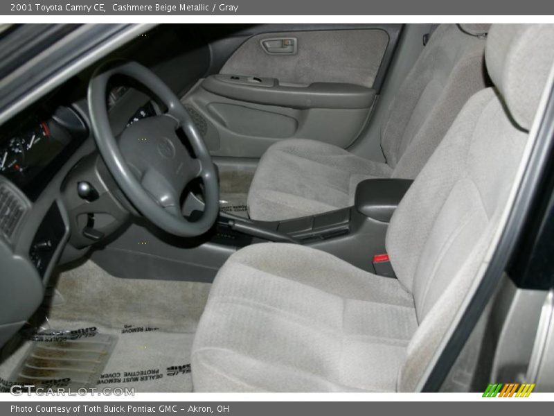 Cashmere Beige Metallic / Gray 2001 Toyota Camry CE