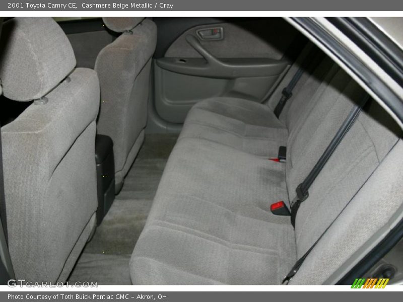 Cashmere Beige Metallic / Gray 2001 Toyota Camry CE