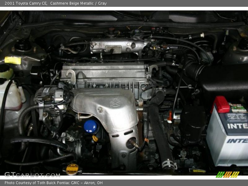 Cashmere Beige Metallic / Gray 2001 Toyota Camry CE