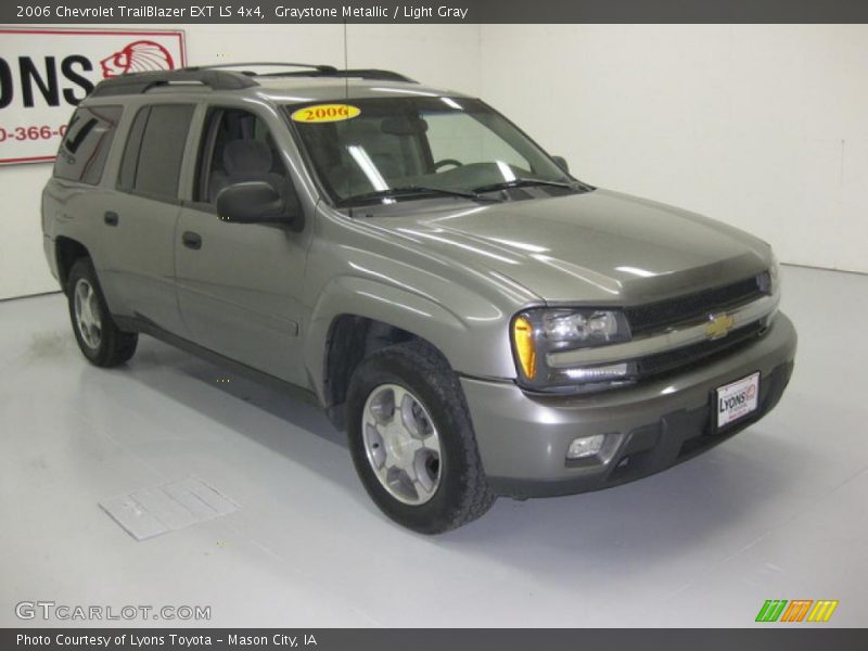 Graystone Metallic / Light Gray 2006 Chevrolet TrailBlazer EXT LS 4x4
