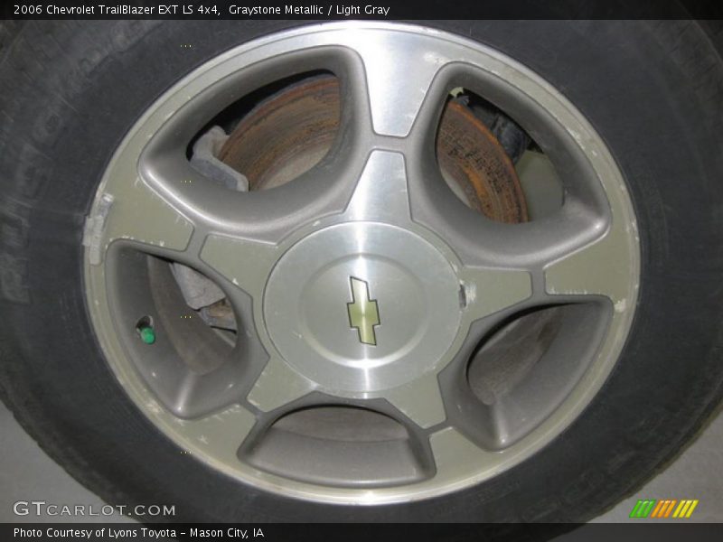 Graystone Metallic / Light Gray 2006 Chevrolet TrailBlazer EXT LS 4x4