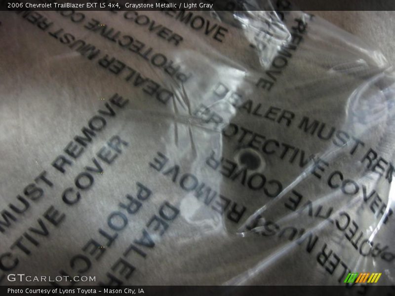 Graystone Metallic / Light Gray 2006 Chevrolet TrailBlazer EXT LS 4x4