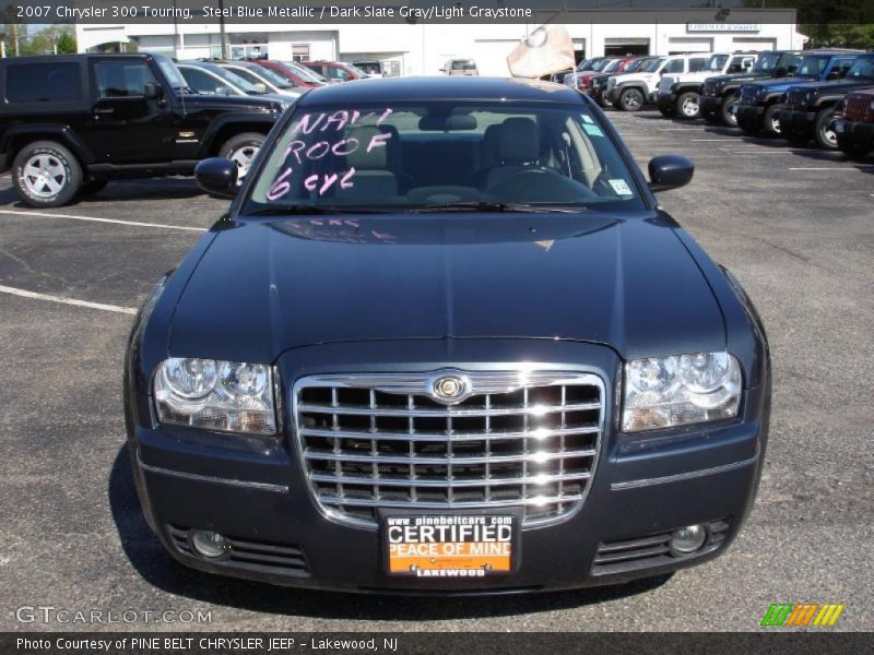 Steel Blue Metallic / Dark Slate Gray/Light Graystone 2007 Chrysler 300 Touring