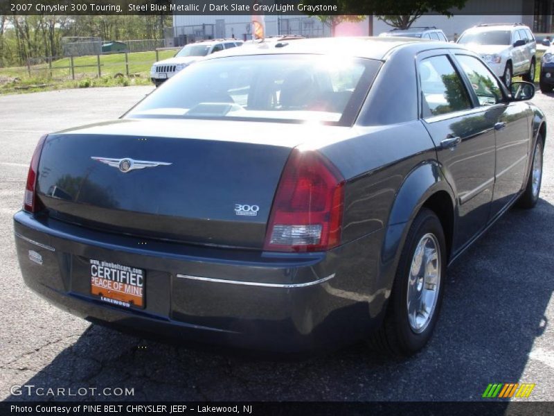 Steel Blue Metallic / Dark Slate Gray/Light Graystone 2007 Chrysler 300 Touring