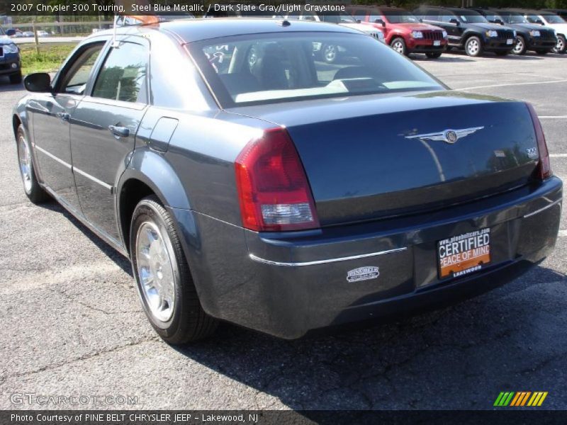 Steel Blue Metallic / Dark Slate Gray/Light Graystone 2007 Chrysler 300 Touring