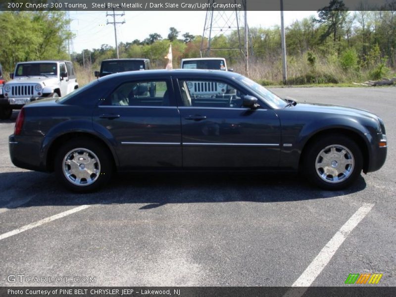 Steel Blue Metallic / Dark Slate Gray/Light Graystone 2007 Chrysler 300 Touring