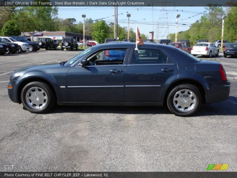 Steel Blue Metallic / Dark Slate Gray/Light Graystone 2007 Chrysler 300 Touring