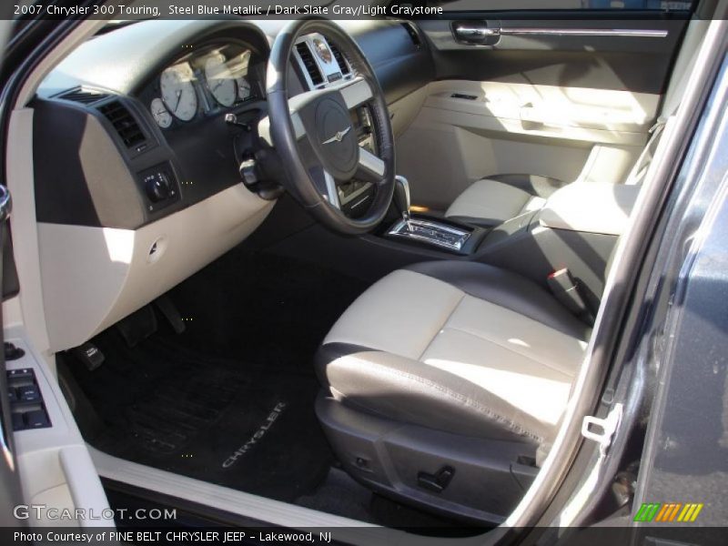 Steel Blue Metallic / Dark Slate Gray/Light Graystone 2007 Chrysler 300 Touring