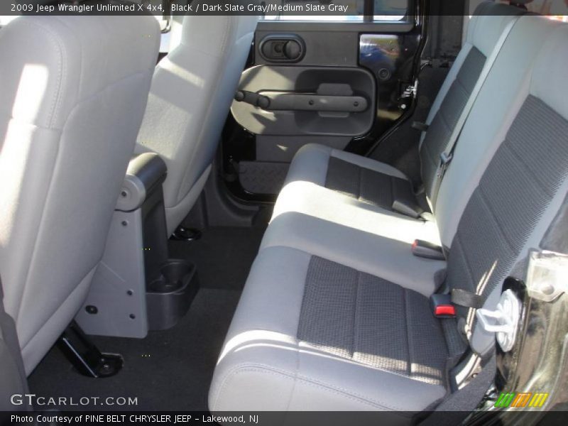 Black / Dark Slate Gray/Medium Slate Gray 2009 Jeep Wrangler Unlimited X 4x4