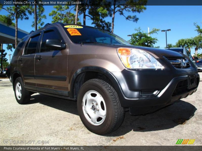 Mojave Mist Metallic / Saddle 2003 Honda CR-V LX