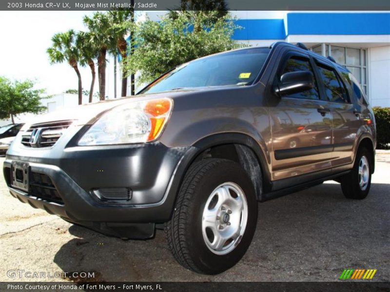Mojave Mist Metallic / Saddle 2003 Honda CR-V LX