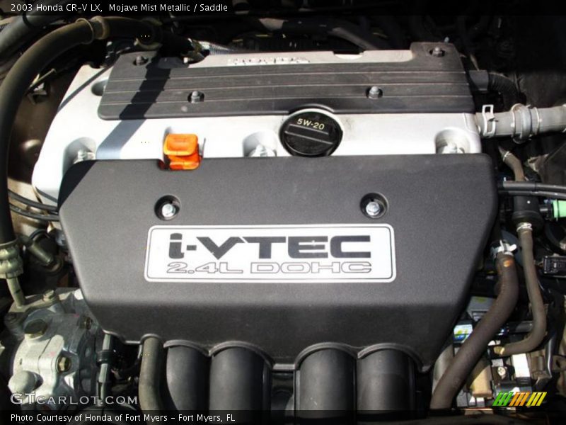 Mojave Mist Metallic / Saddle 2003 Honda CR-V LX