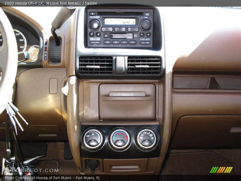 Mojave Mist Metallic / Saddle 2003 Honda CR-V LX