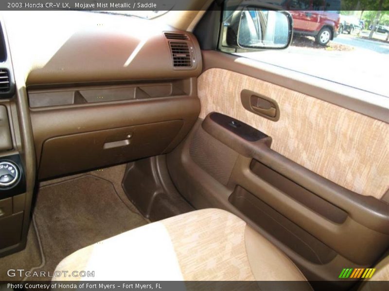 Mojave Mist Metallic / Saddle 2003 Honda CR-V LX