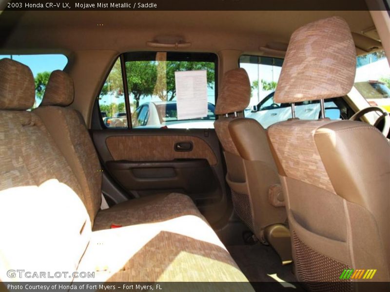 Mojave Mist Metallic / Saddle 2003 Honda CR-V LX