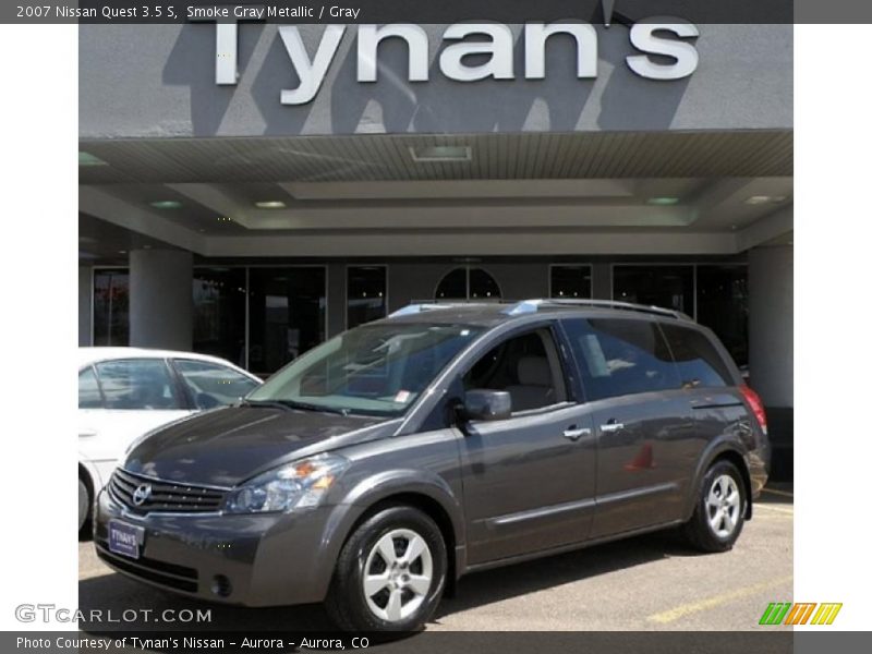 Smoke Gray Metallic / Gray 2007 Nissan Quest 3.5 S