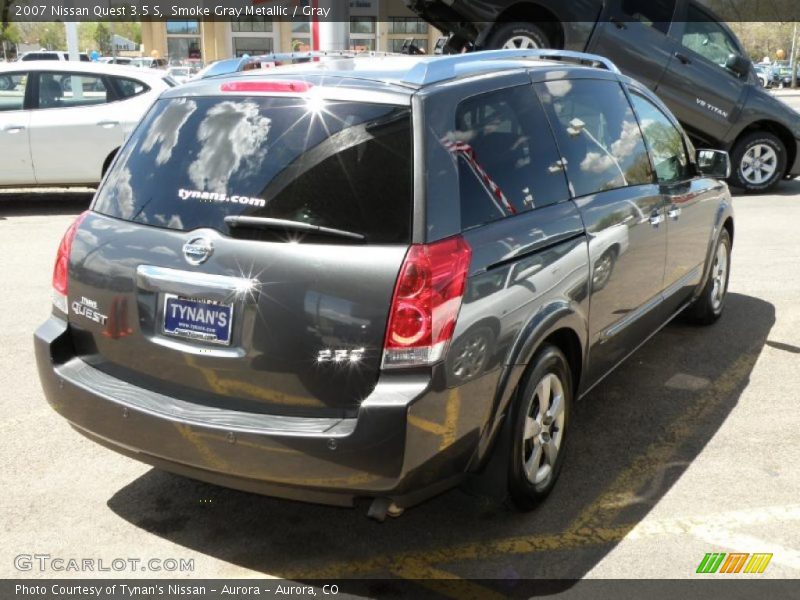Smoke Gray Metallic / Gray 2007 Nissan Quest 3.5 S