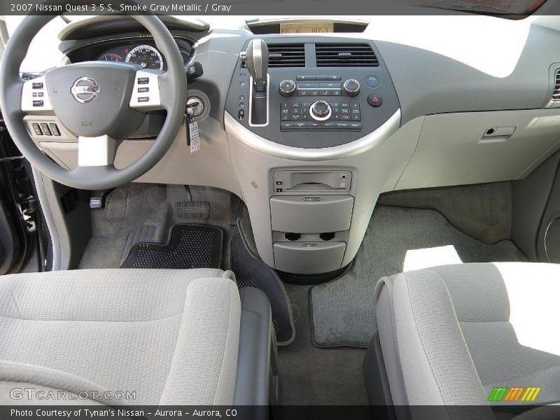 Smoke Gray Metallic / Gray 2007 Nissan Quest 3.5 S