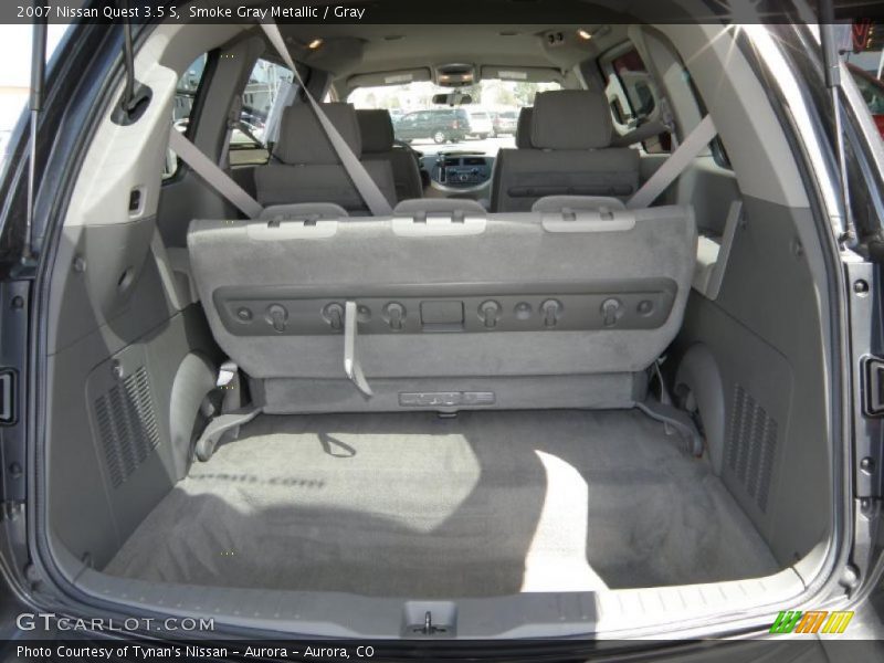 Smoke Gray Metallic / Gray 2007 Nissan Quest 3.5 S