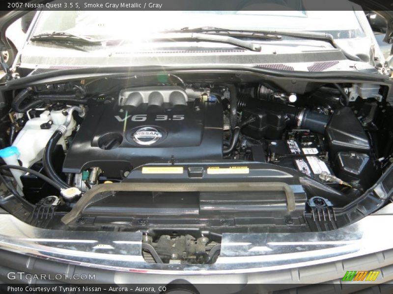 Smoke Gray Metallic / Gray 2007 Nissan Quest 3.5 S