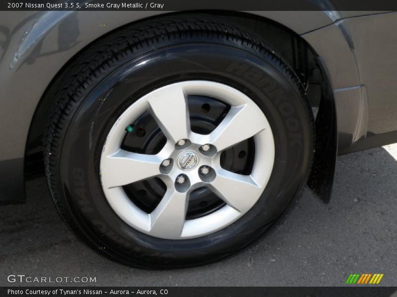 Smoke Gray Metallic / Gray 2007 Nissan Quest 3.5 S