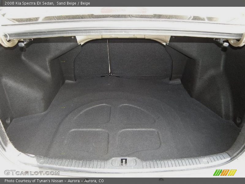 Sand Beige / Beige 2008 Kia Spectra EX Sedan