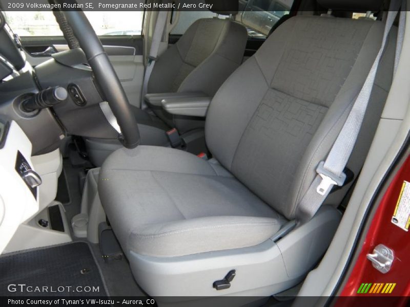 Pomegranate Red Metallic / Aero Grey 2009 Volkswagen Routan SE