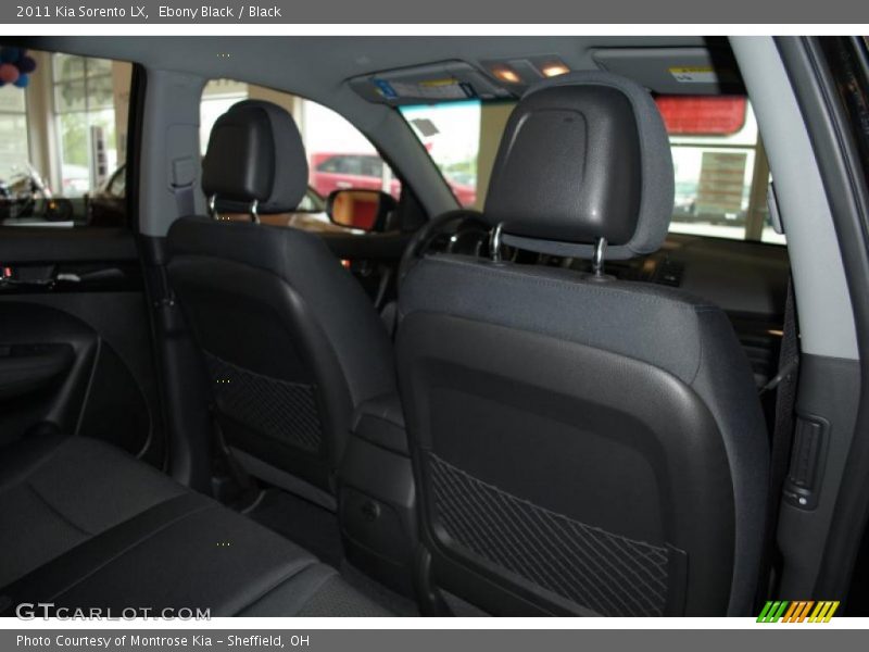 Ebony Black / Black 2011 Kia Sorento LX