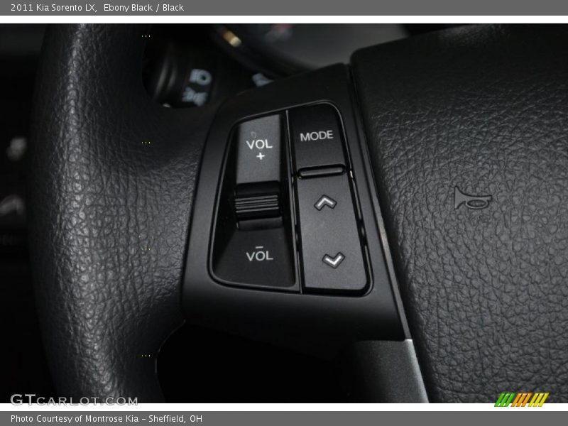 Ebony Black / Black 2011 Kia Sorento LX
