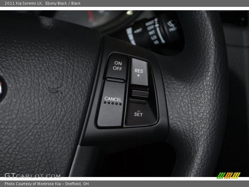 Ebony Black / Black 2011 Kia Sorento LX