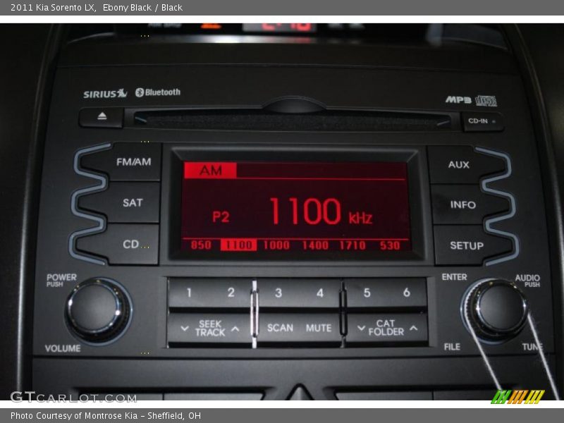 Ebony Black / Black 2011 Kia Sorento LX