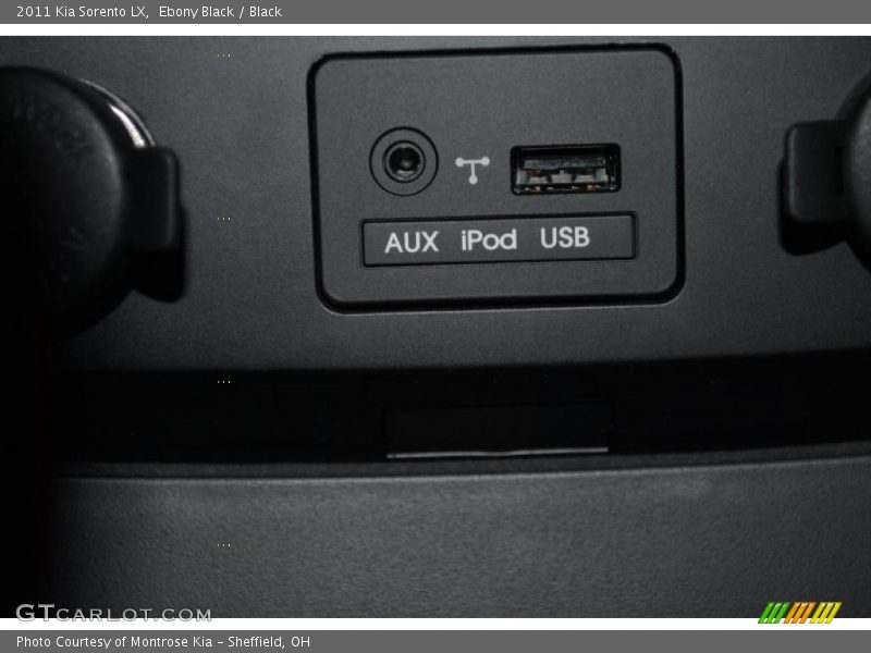 Ebony Black / Black 2011 Kia Sorento LX