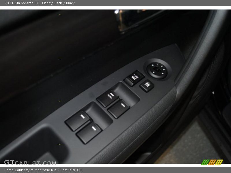 Ebony Black / Black 2011 Kia Sorento LX