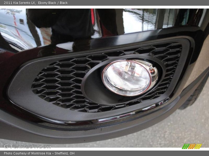 Ebony Black / Black 2011 Kia Sorento LX