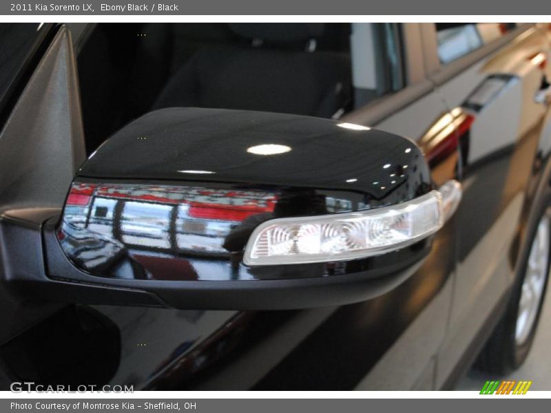 Ebony Black / Black 2011 Kia Sorento LX