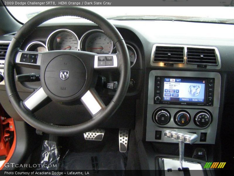 HEMI Orange / Dark Slate Gray 2009 Dodge Challenger SRT8