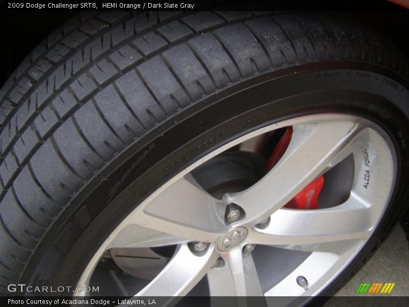 HEMI Orange / Dark Slate Gray 2009 Dodge Challenger SRT8