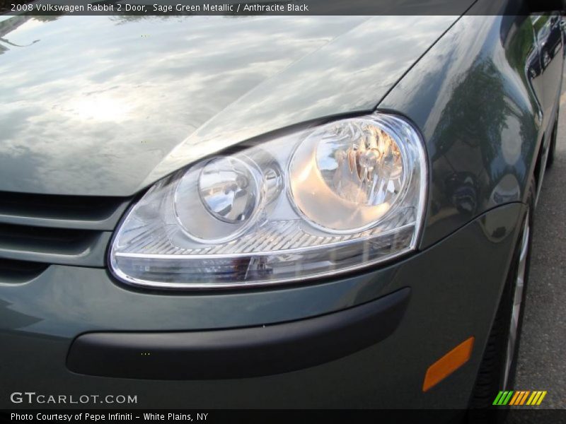 Sage Green Metallic / Anthracite Black 2008 Volkswagen Rabbit 2 Door