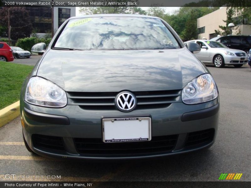 Sage Green Metallic / Anthracite Black 2008 Volkswagen Rabbit 2 Door