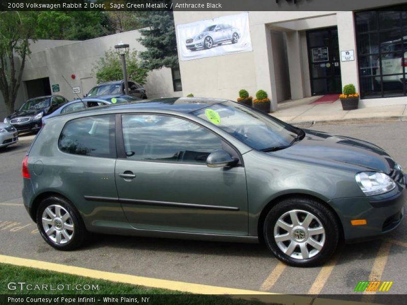 Sage Green Metallic / Anthracite Black 2008 Volkswagen Rabbit 2 Door